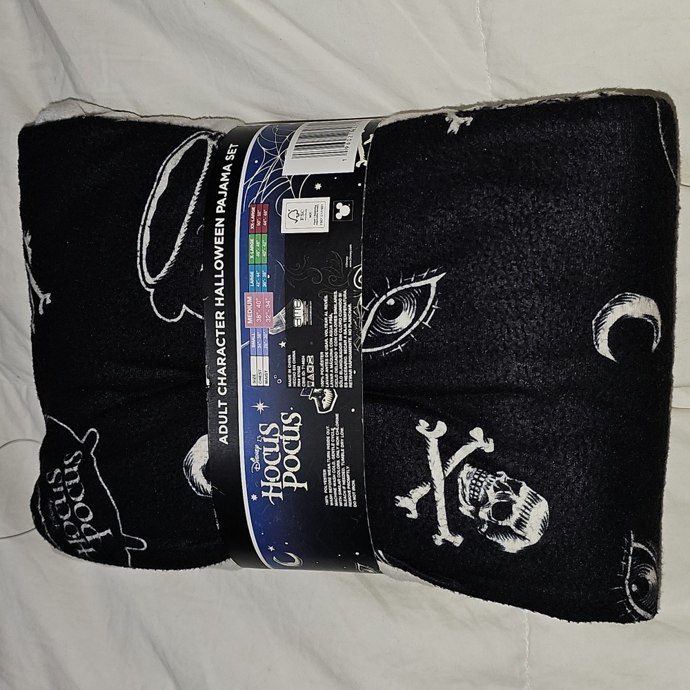 Disney Hocus Pocus Womens Adult Medium Halloween Pajama Set!! Medium! Nwts - Picture 6 of 7